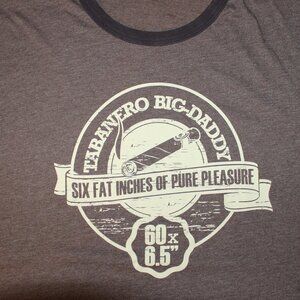 Bella Canvas Cigar Novelty T-Shirt - Size XL